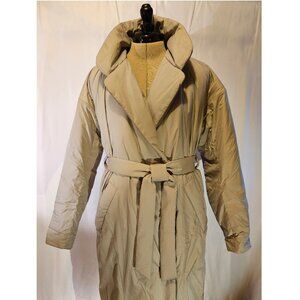 Lululemon Insulated Trench in Raw Linen, Size 6, Great Condition